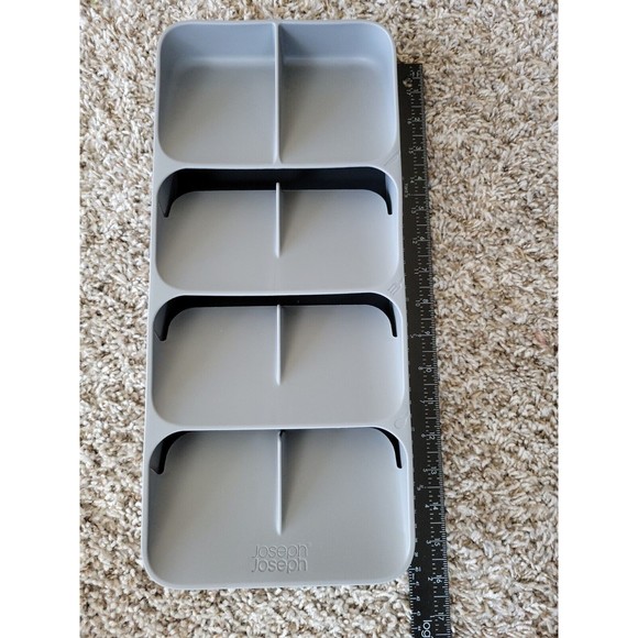 Joseph Joseph Large 4 Drawer Divided Cutlery Organizer Kitchen Utensil Tray - Picture 2 of 5